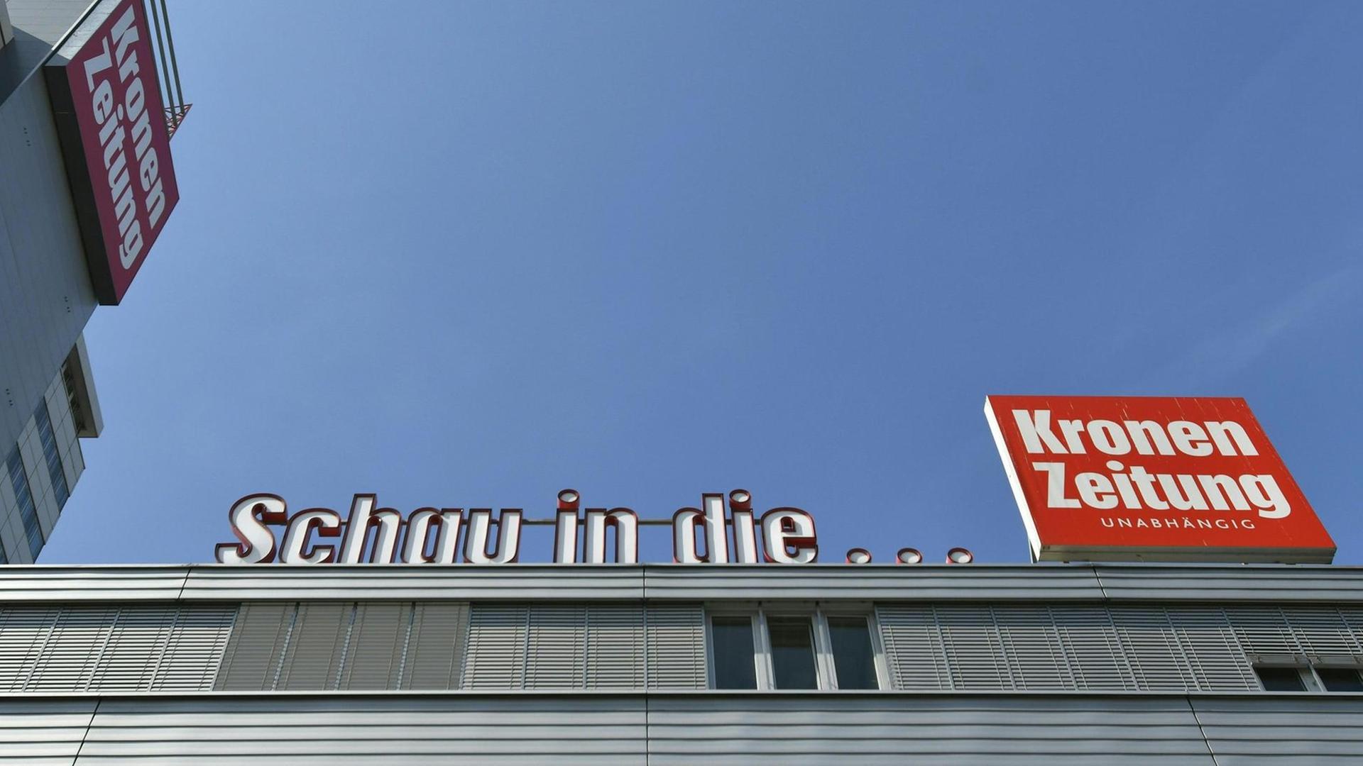 Das Gebäude der "Kronen Zeitung" in der Muthgasse in Wien-Heiligenstadt, aufgenommen am Freitag, 22. März 2019.