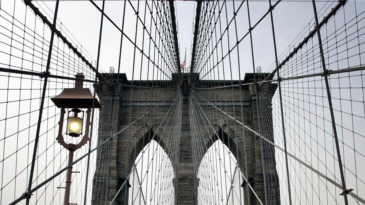 Die Brooklyn Bridge in New York
