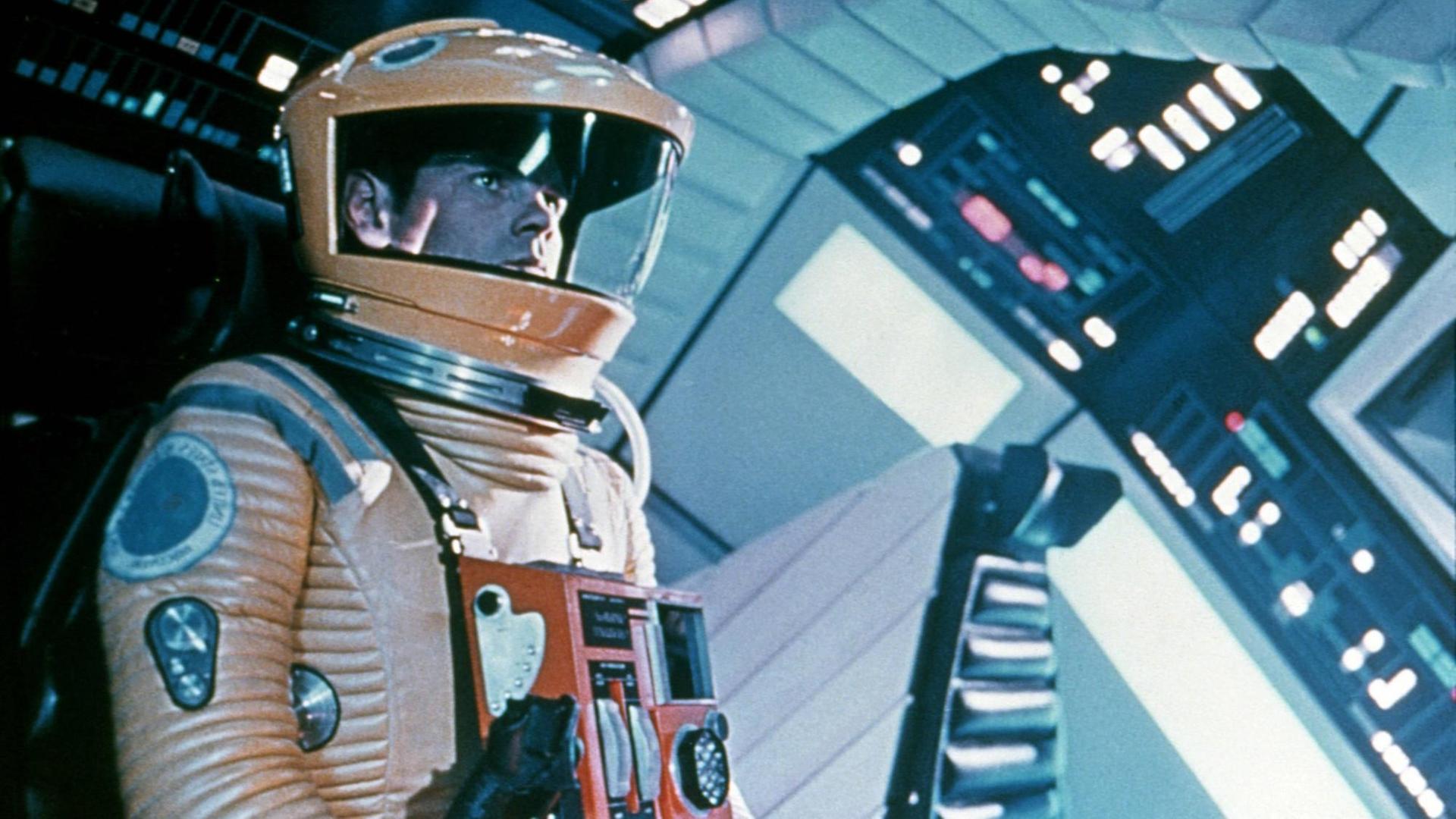 Szene aus Stanley Kubricks Science-Fiction-Klassiker "Odyssee im Weltall"