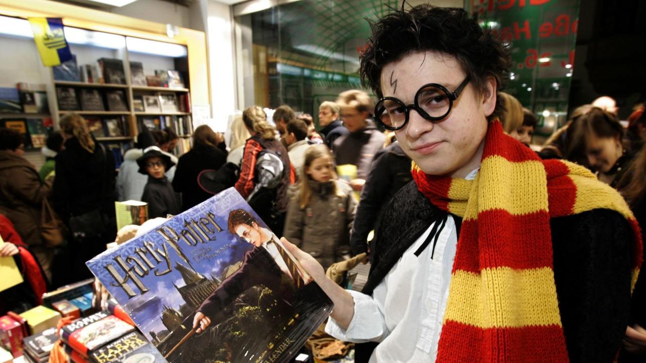 Die heutige Generation Smartphone ist mit dem Lesen von dicken "Harry Potter"-Büchern aufgewachsen 