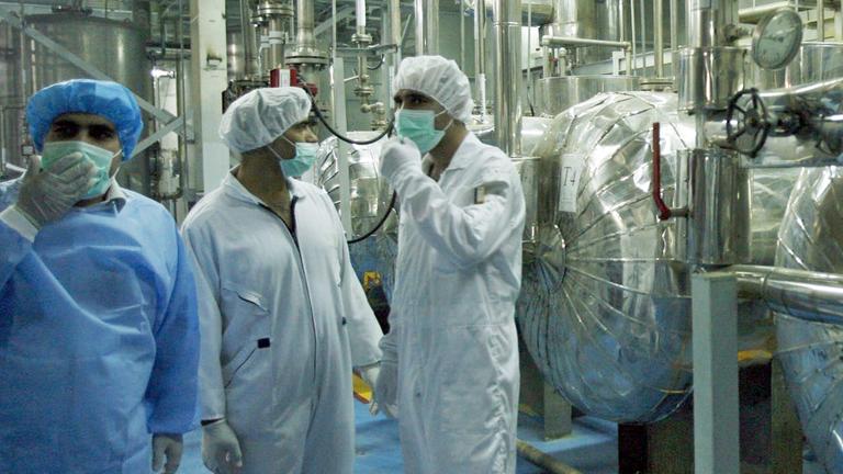 Die IAEA in der iranischen Atomanlage Isfahan (Archivfoto von 2007)