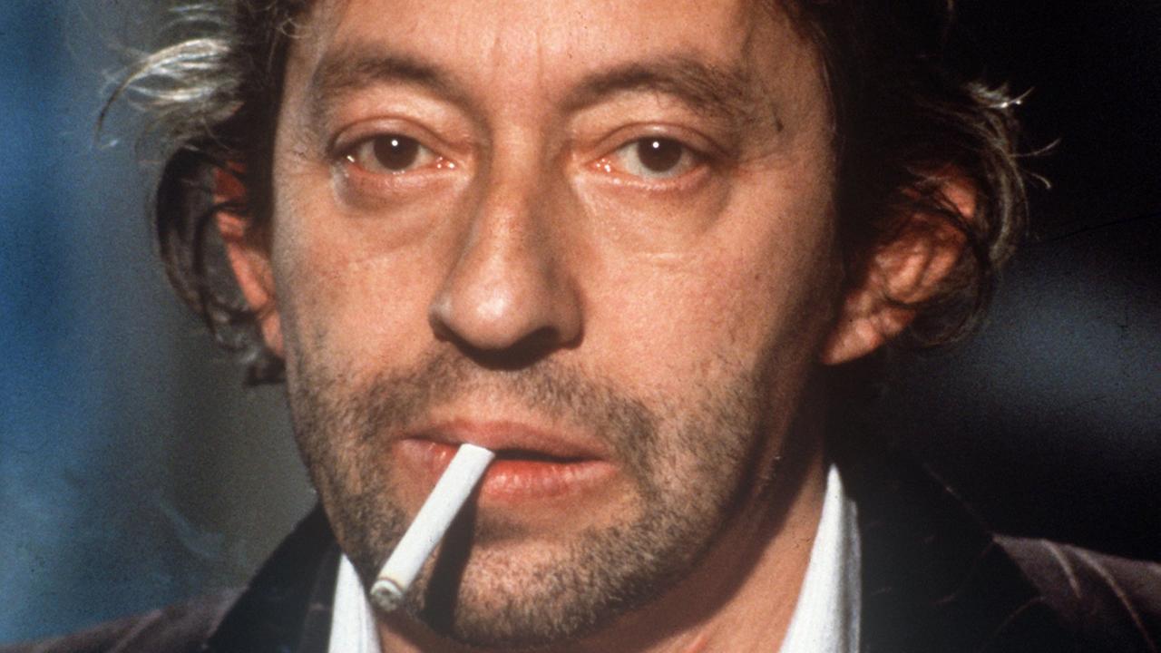 Der französische Chansonnier, Rocksänger, Komponist und Schauspieler Serge Gainsbourg im Jahr 1980