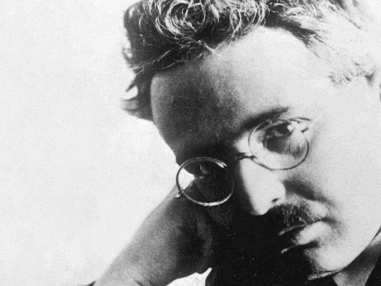 Porträt von Walter Benjamin.