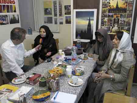 Das Freiburg-Zimmer im Digar-Kulturinstitut in Isfahan