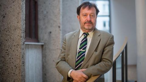 Der Verwaltungsdirektor der Jüdischen Gemeinde Düsseldorf, Michael Szentei-Heise