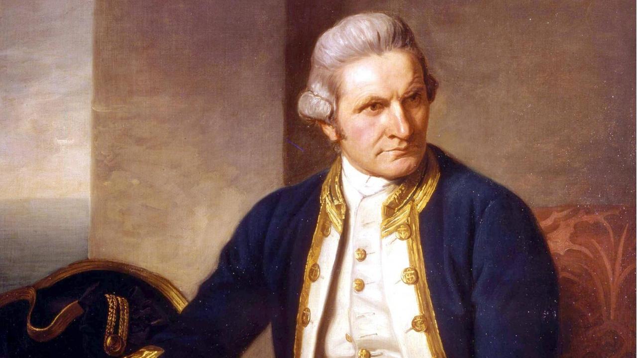 Captain James Cook (1728-1779), porträtiert von Nathaniel Dance (1735 -1811)