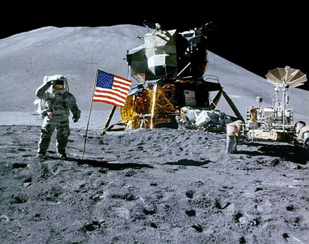 Apollo-15 auf dem Mond