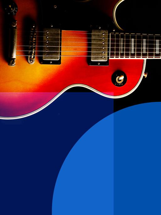 Das Logo der Sendung Rock et cetera zeigt eine elektrische Gitarre