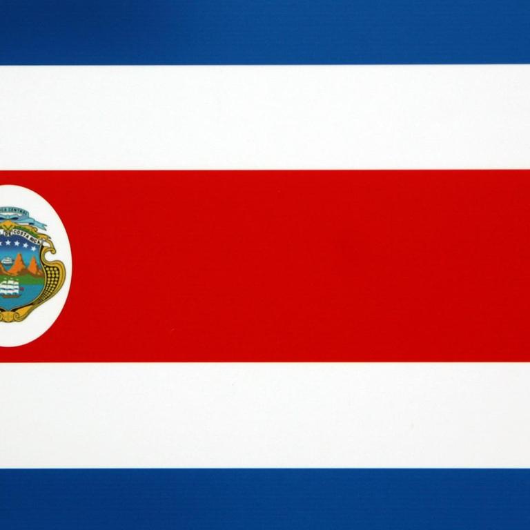 Flagge Costa Rica, Fahne