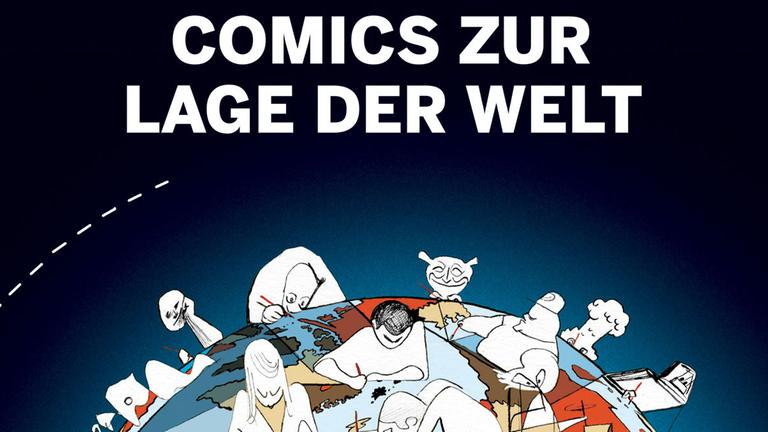 "Comics zur Lage der Welt" Ausstellung-Plakat