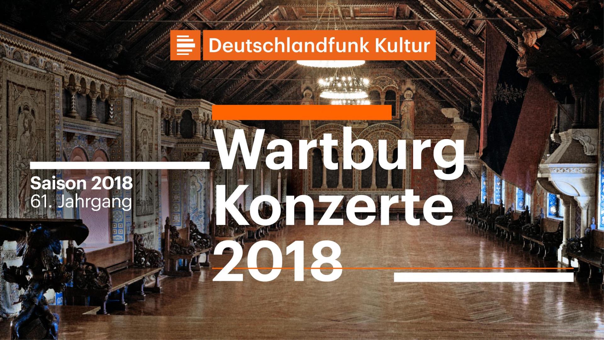 Logo Deutschlandfunk Kultur Wartburg Konzerte 2018 Saison 2018 61.Jahrgang