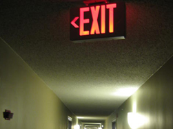 Last Exit Arlington: Der Flur vor meinem Apartment