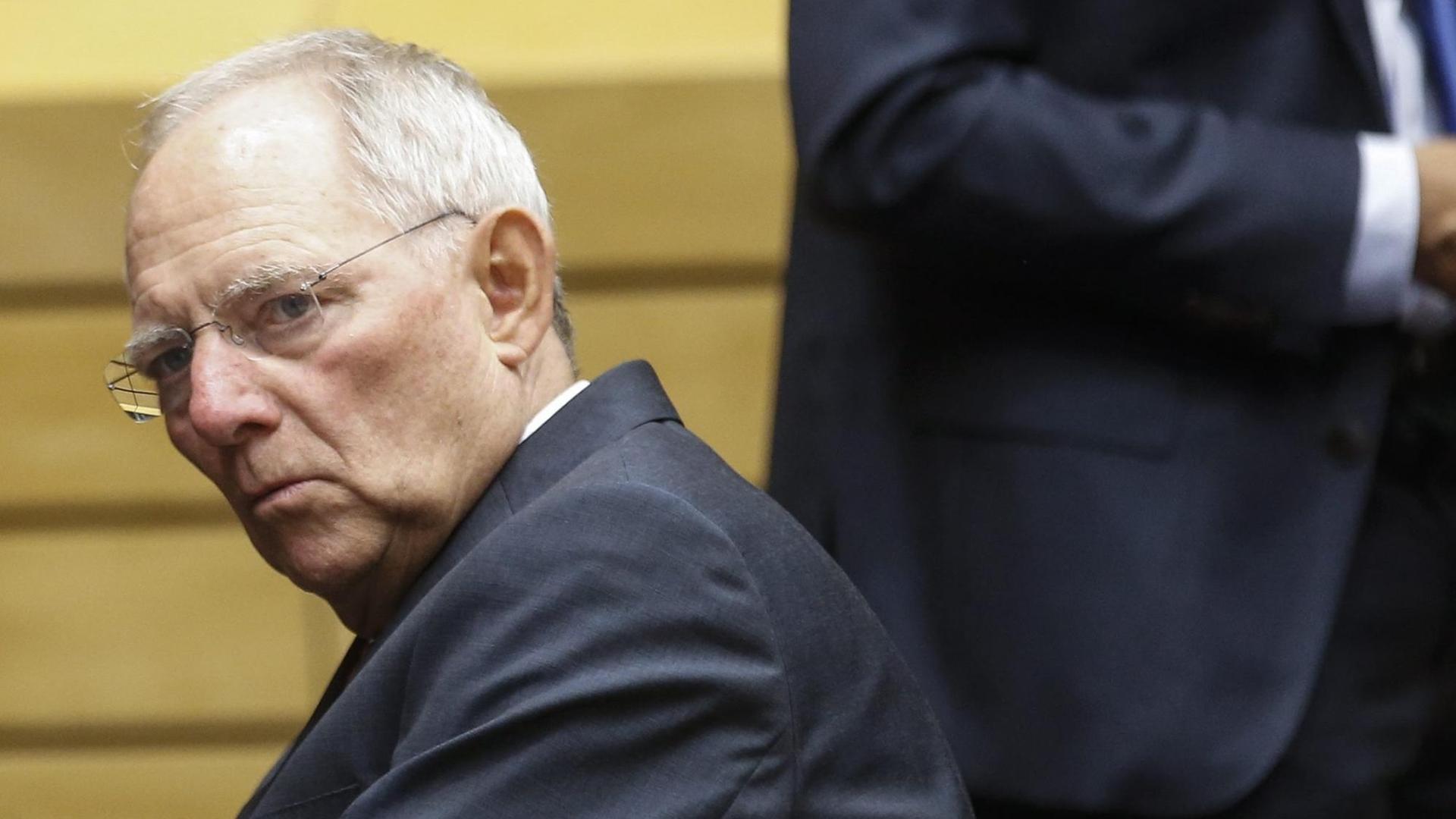 Bundesfinanzminister Wolfgang Schäuble (CDU)