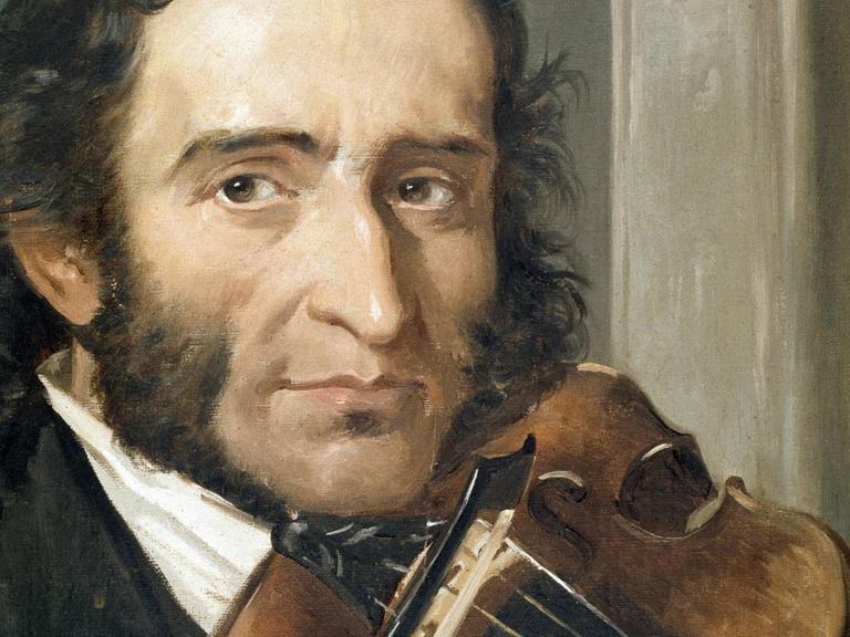 Der italienische Geiger Niccolo Paganini.