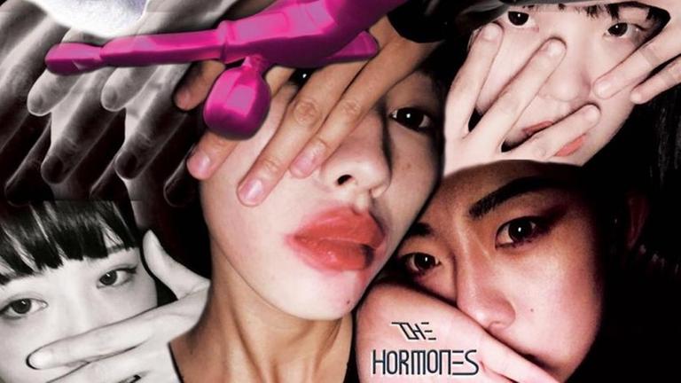 Fotomontage der chinesischen Band "The Hormones"