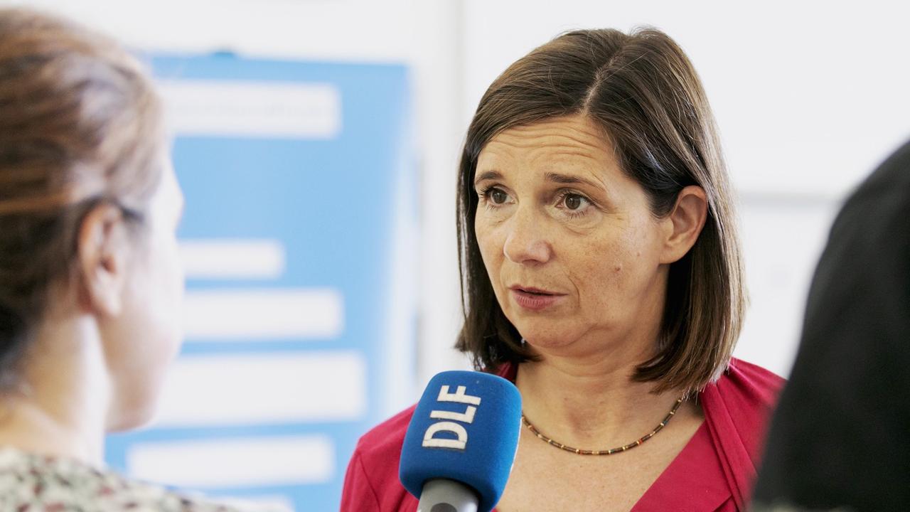 Katrin Göring-Eckardt, Vorsitzende der Bundestagsfraktion B'90/Grüne