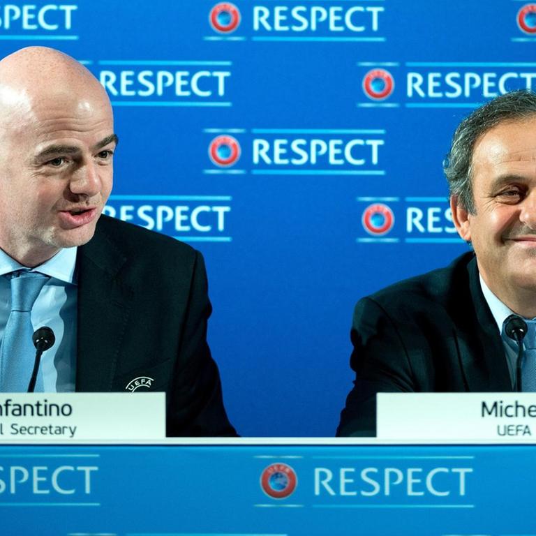 Strafanzeige - Der ehemalige UEFA-Präsident Platin