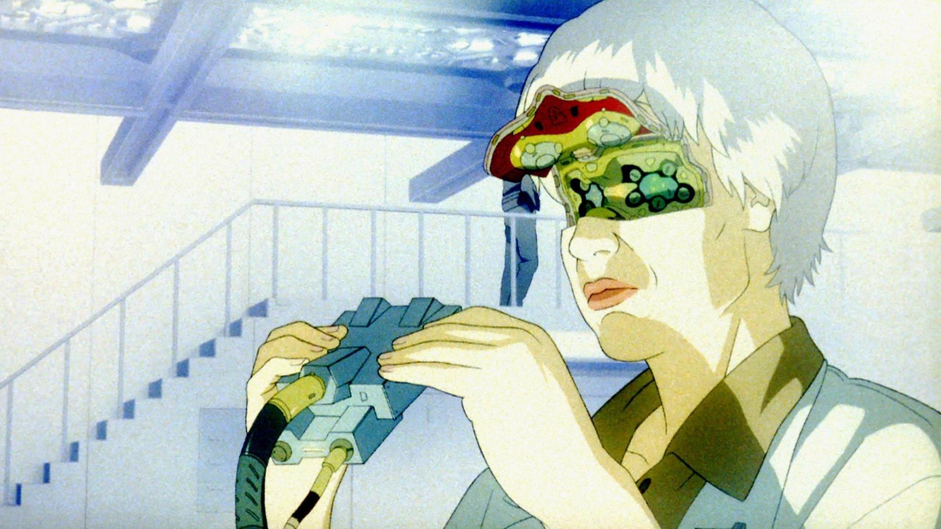 Scene aus dem Anime "Ghost in the Shell".