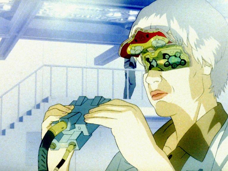 Scene aus dem Anime "Ghost in the Shell".