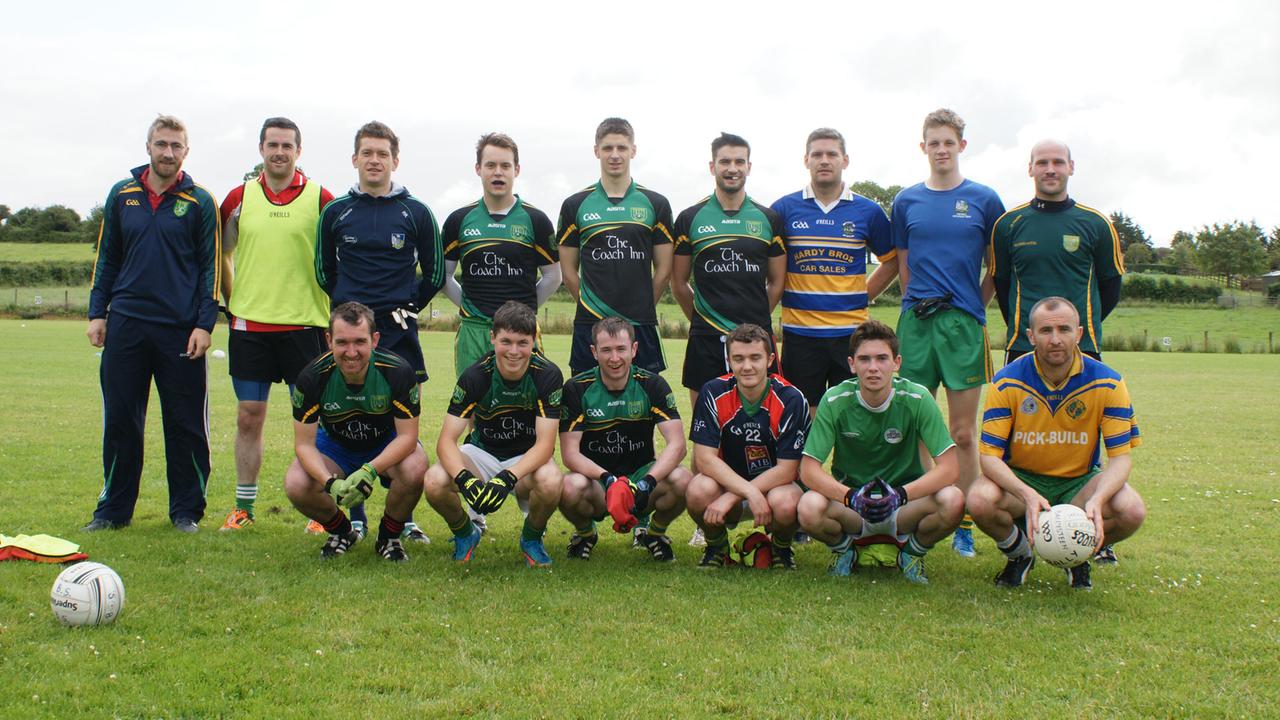 Ein irisches Gaelic-football-Team