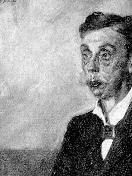 Undatiertes Porträt des deutschen Schriftstellers Eduard von Keyserling (1855-1918).