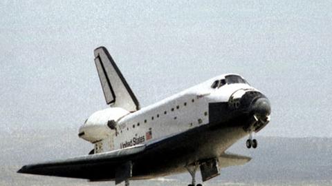 Seine Tage sind gezählt: Space Shuttle.