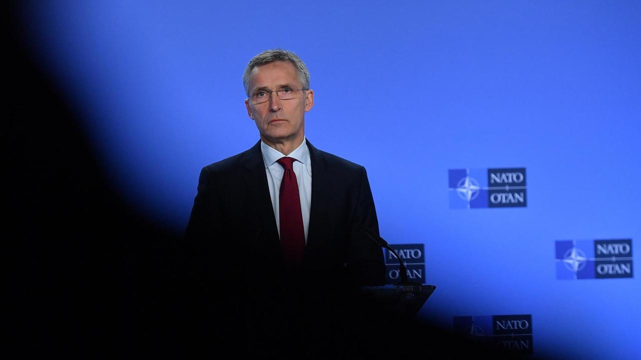 Nato-Generalsekretär Jens Stoltenberg äußert sich zu den Spannungen zwischen der Ukraine und Russland.