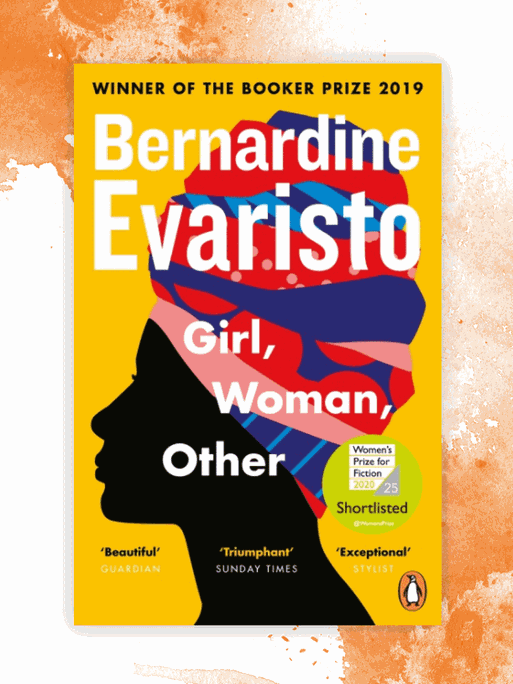 Cover des Buchs "Girl, Woman, Other" von Bernadine Evaristo.
