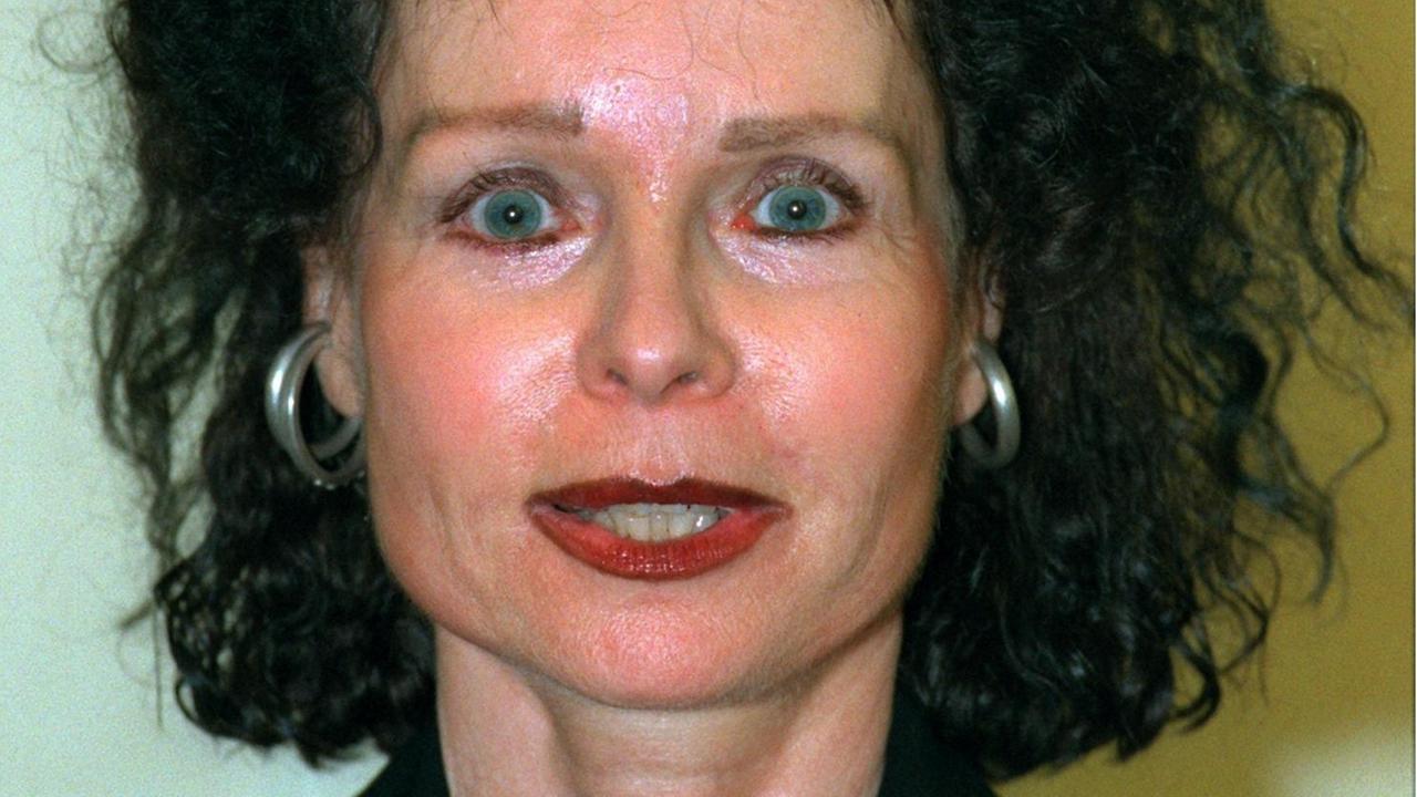 Die Schriftstellerin Gisela von Wysocki (u.a. "Der Erdbebenforscher, Fremde Bühnen, Mitteilungen über das menschliche Gesicht"), aufgenommen am 4.10.1996 in Frankfurt/Main.