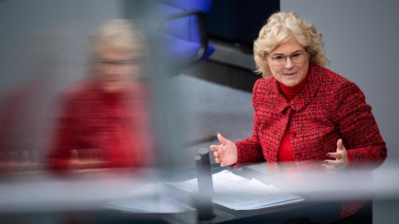 Christine Lambrecht (SPD), Bundesjustizministerin.