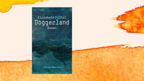Zu sehen ist das Cover des Buches "Doggerland" von Elisabeth Filhol.