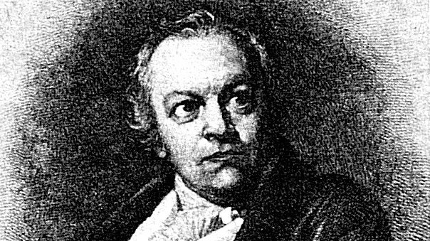 Porträt des englischen Dichters, Malers und Musikers William Blake (1757-1827).