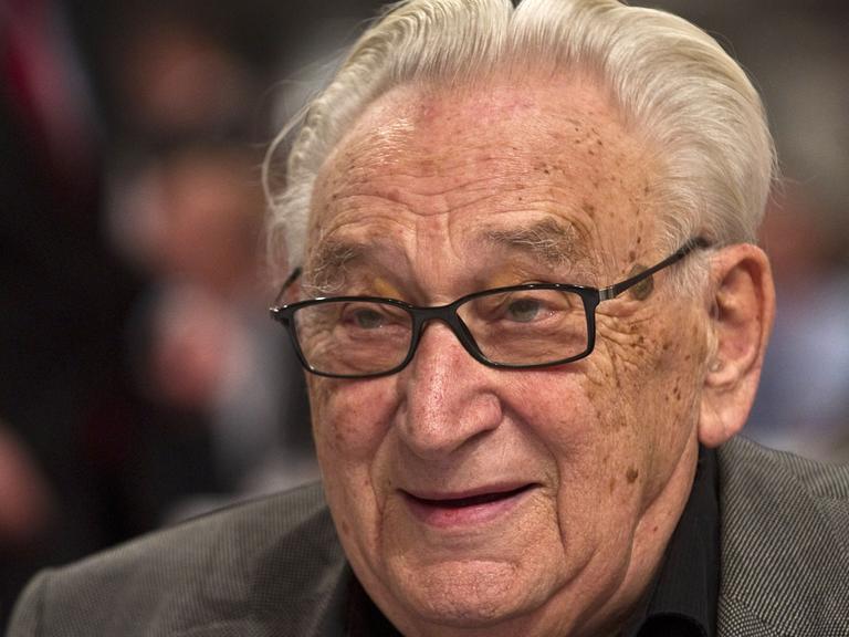Foto des SPD-Politikers Egon Bahr