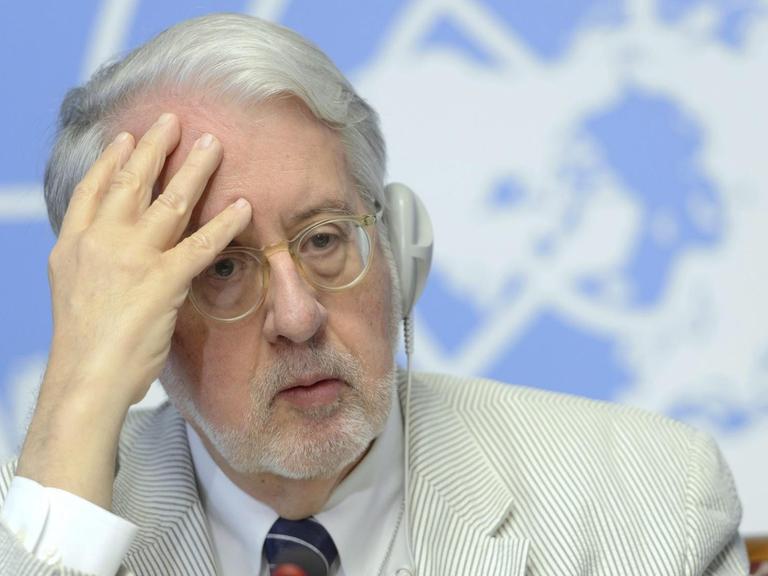 Der Brasilianer Paulo Sergio Pinheiro leitet die Untersuchungskommission des UNO-Menschenrechtsrats zu Syrien.