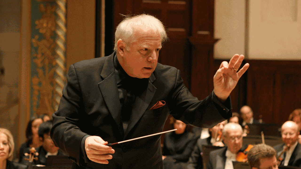 Der Dirigent Leonard Slatkin