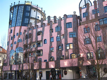 Hundertwasser-Haus in Magdeburg
