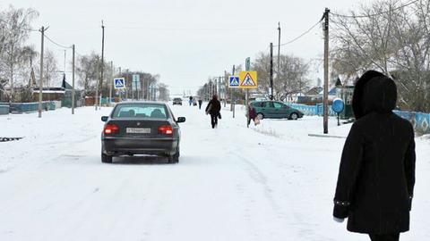 In den 90er Jahren zogen viele Menschen aus Aleksandrowka weg, die meisten gingen nach Deutschland. Heute ist das Dorf wieder belebt