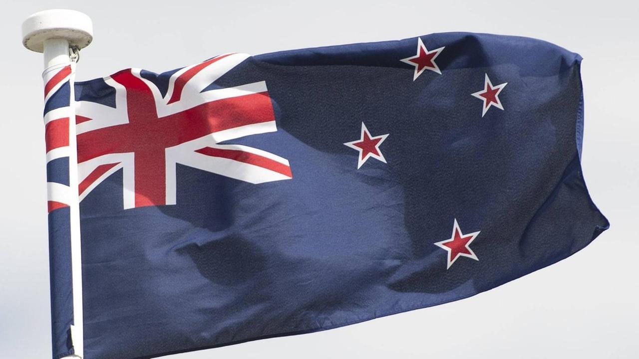 Die Flagge Neuseelands