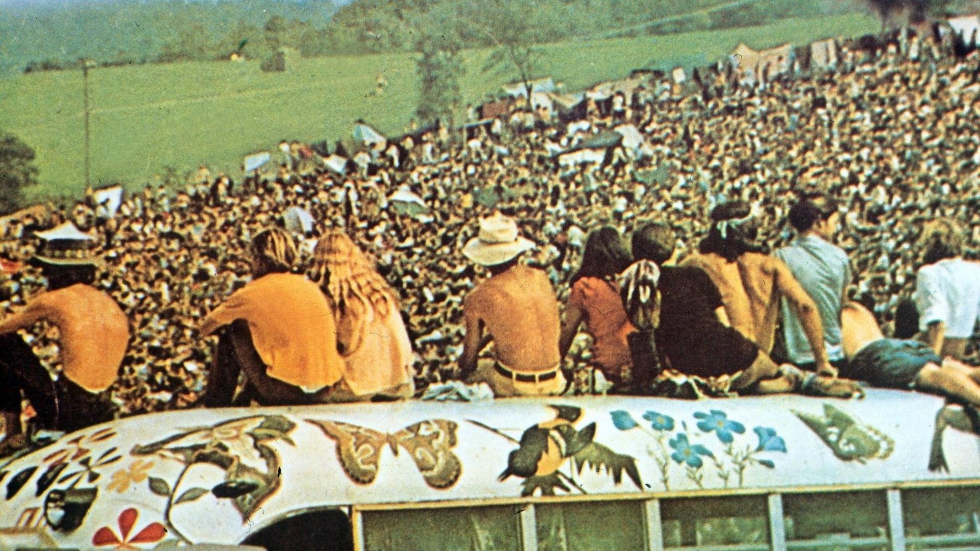 Woodstock, USA 1970, Regie: Michael Wadleigh, Szenenfoto
