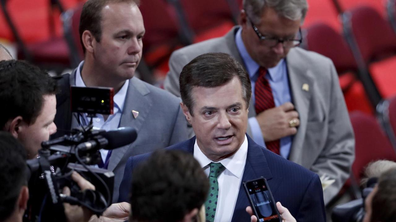 Donald Trumps Wahlkampfmanager Paul Manafort (17.7.2016).