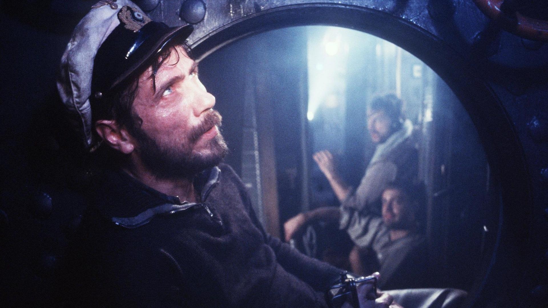 Jürgen Prochnow als U-Boot Kommandant im Wolfgang Petersen Film "Das Boot" (1981)