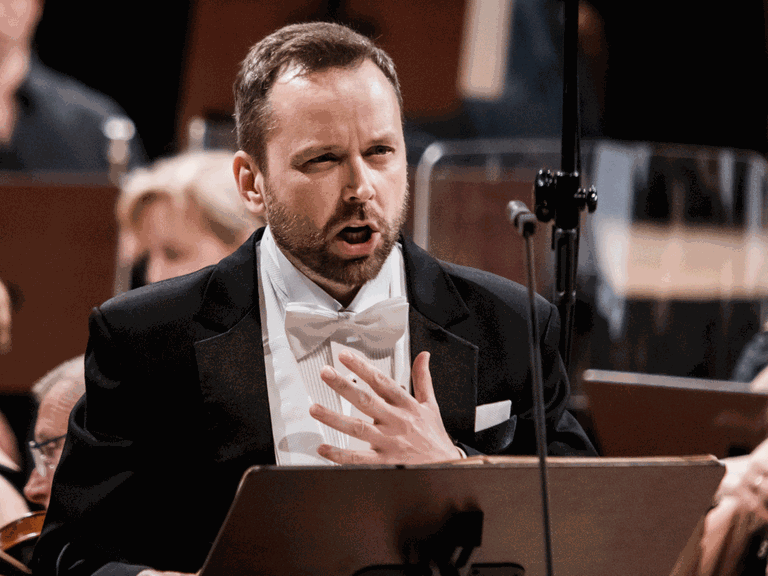 Der Sänger Tomasz Konieczny beim Festival Chopin und sein Europa 2019 in Warschau