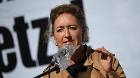 Caren Lay, Sprecherin für Mieten-, Bau- und Wohnungspolitik der Fraktion Die Linke im Bundestag