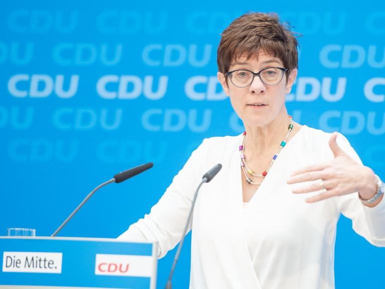CDU-Generalsekretärin Annegret Kramp-Karrenbauer