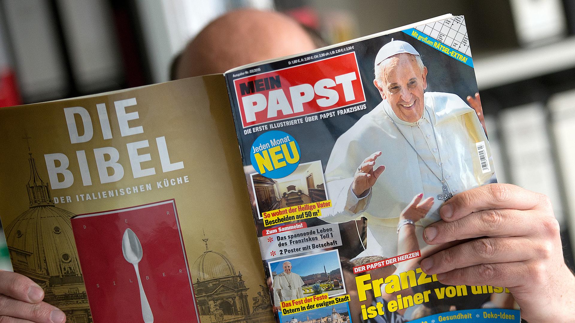 "Mein Papst" erscheint seit 18.03.2015 in Deutschland, Österreich und der Schweiz.