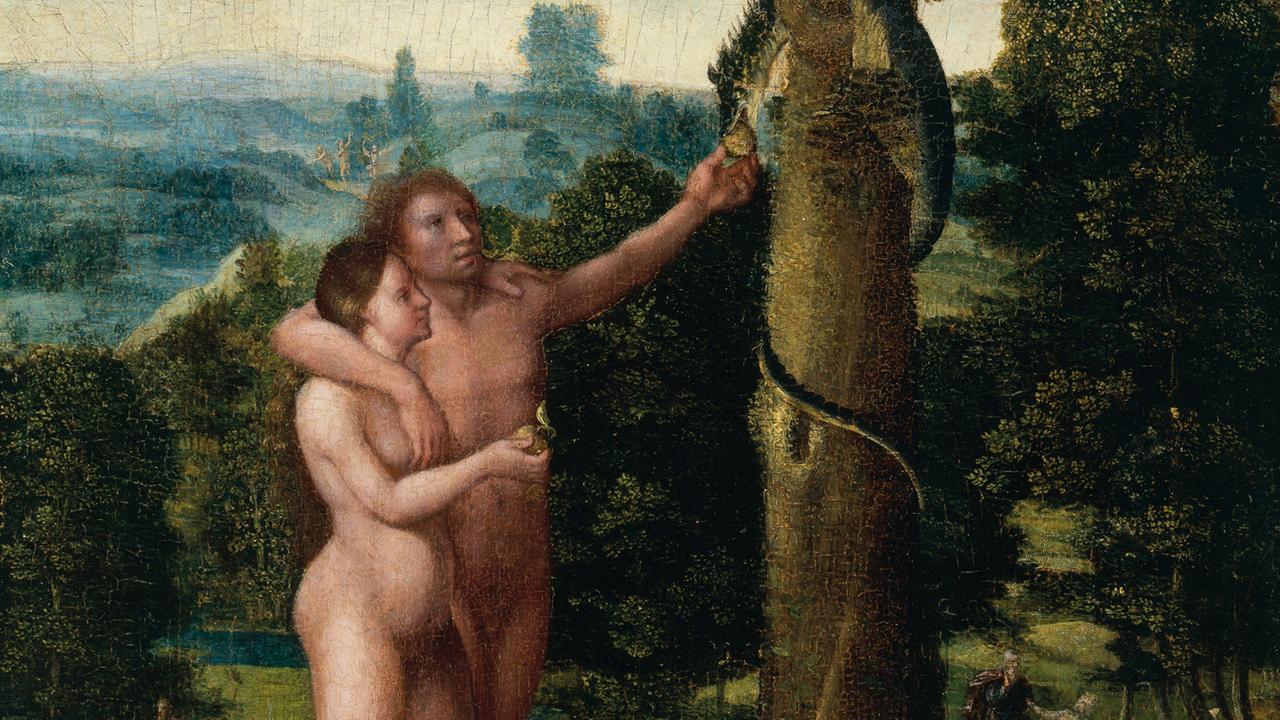 Adriaen Isenbrant (Ysenbrant) Adam und Eva, um 1520 (Detail) Öl auf Eichenholz40 x 30 cm Kunsthalle Bremen – Der Kunstverein in Bremen