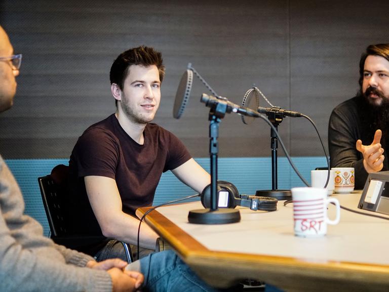 Sascha Boampong, Timo Eckhardt und Tobias Schwarz