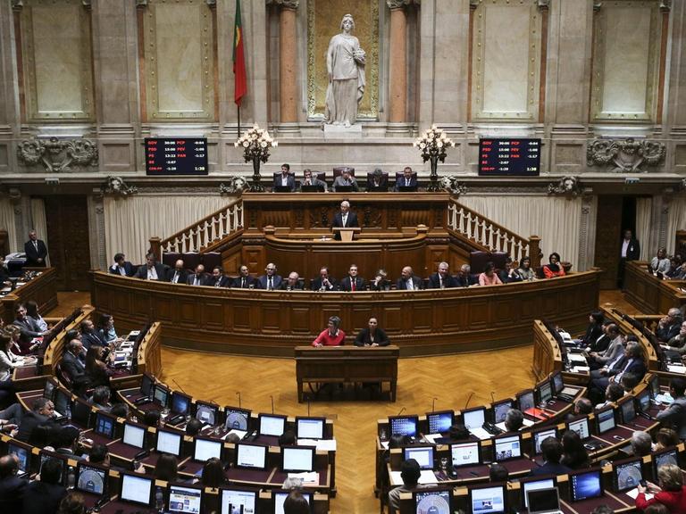 Parlament von Portugal: Es droht eine weitere Krise.