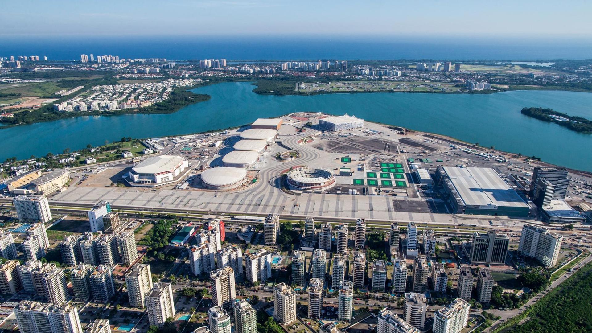 Luftbild Olympiapark in Rio de Janeiro