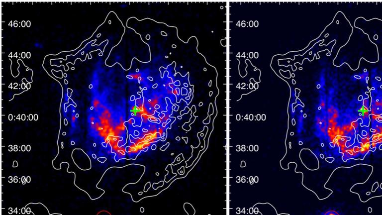Der Magnetar im Supernova-Überrest Kesteven 79 Der Magnetar im Supernova-Überrest Kesteven 79